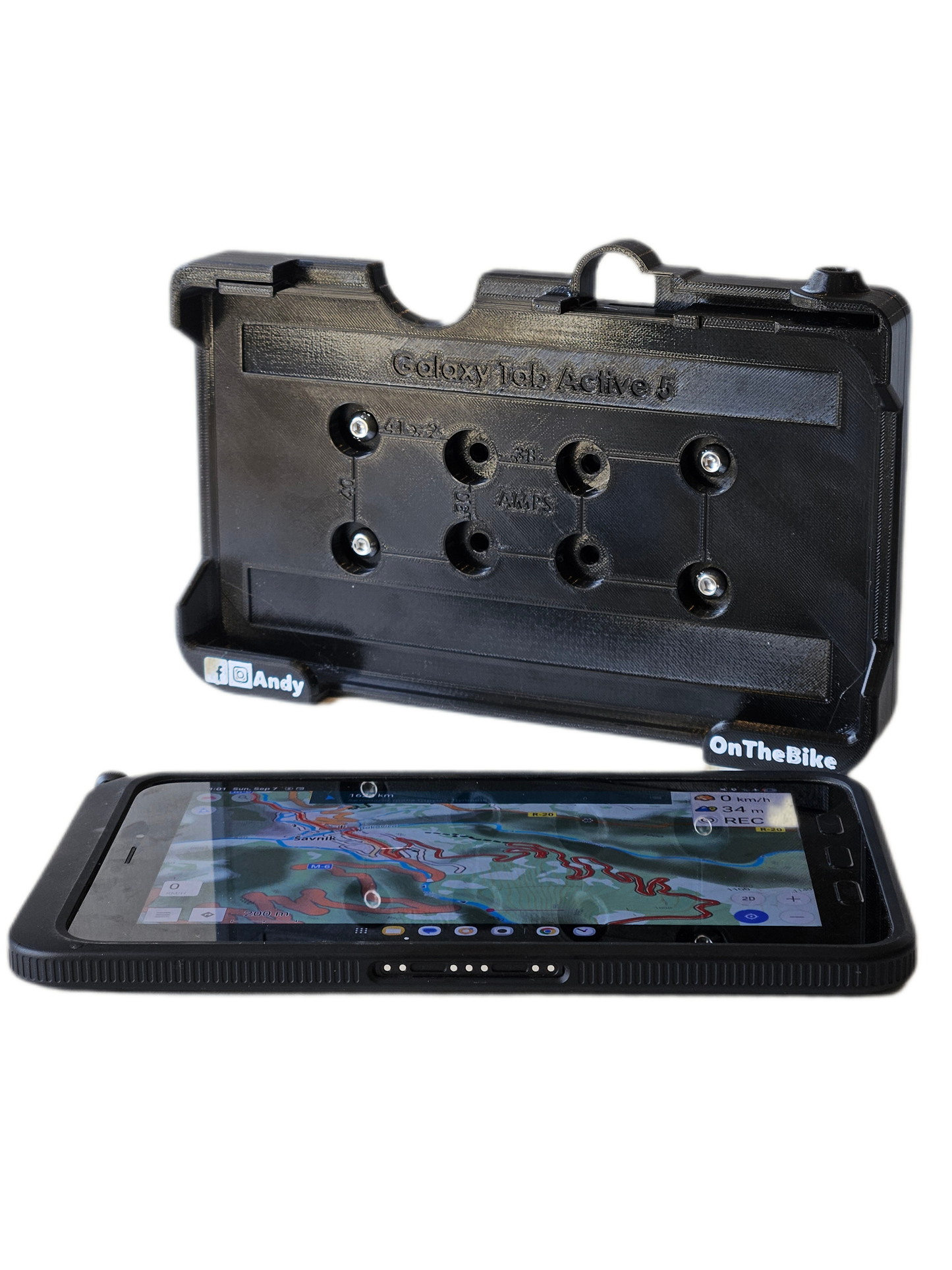 Tablet Holder adapter AMPS Hole Pattern (30x38mm) Classic