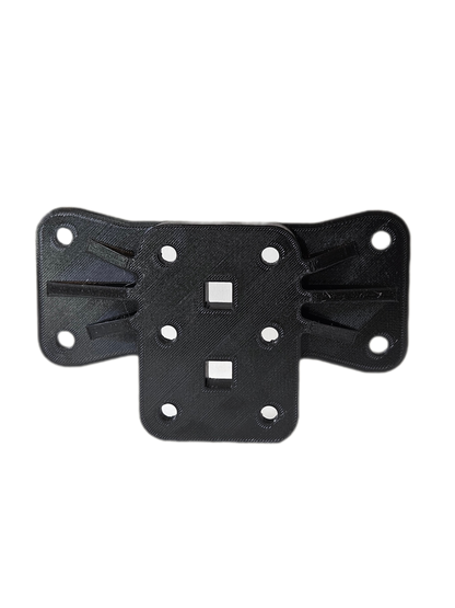 Tablet Holder Adapter – AMPS Hole Pattern with center Position and Vertical Offset (±30mm)