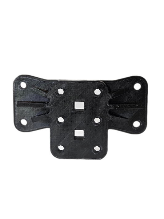 Tablet Holder Adapter – AMPS Hole Pattern with center Position and Vertical Offset (±30mm)