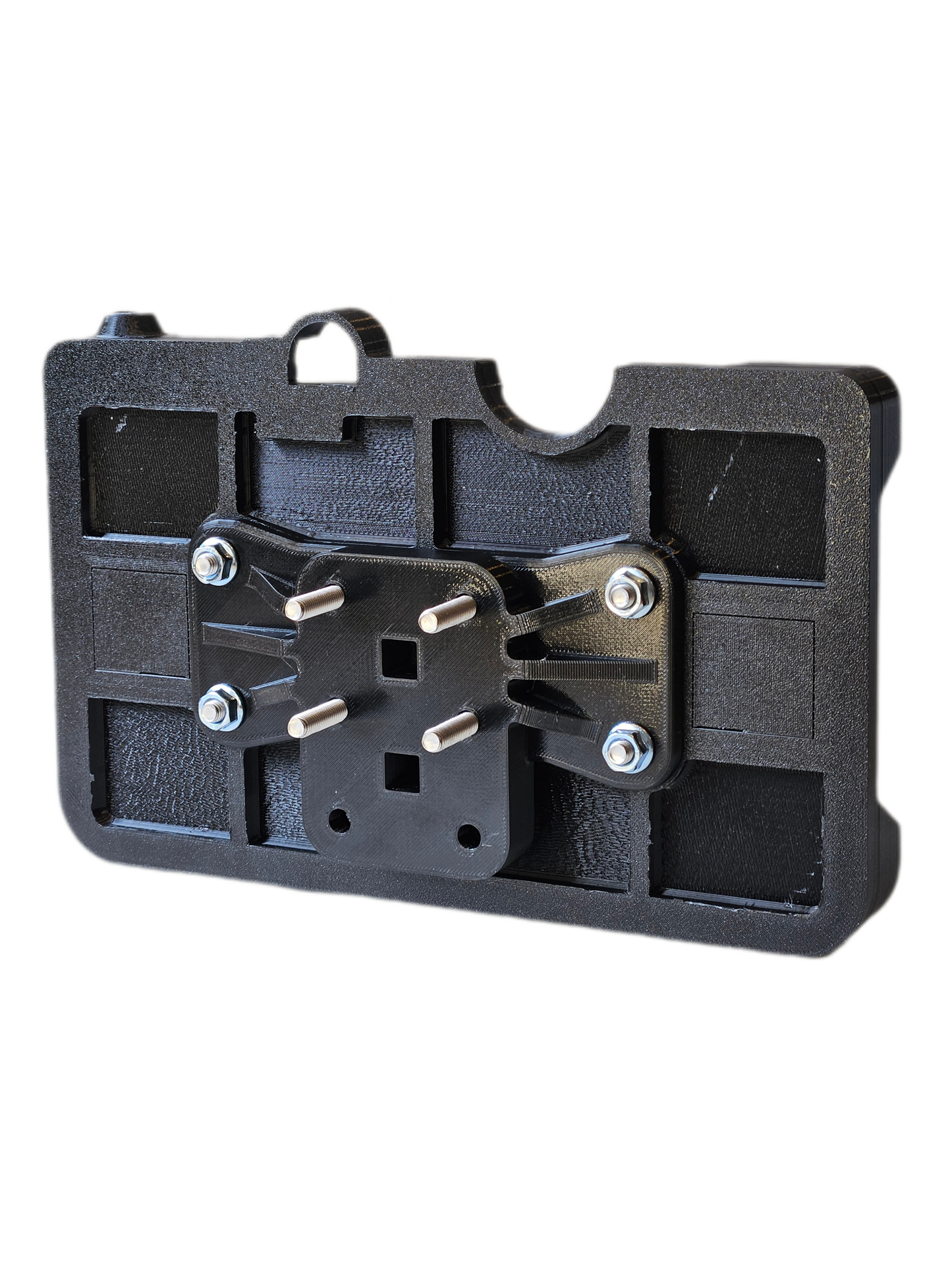 Tablet Holder Adapter – AMPS Hole Pattern with center Position and Vertical Offset (±30mm)