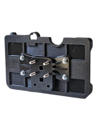 Tablet Holder Adapter – AMPS Hole Pattern with center Position and Vertical Offset (±30mm)