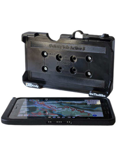 Tablet Holder Adapter – AMPS Hole Pattern with center Position and Vertical Offset (±30mm)