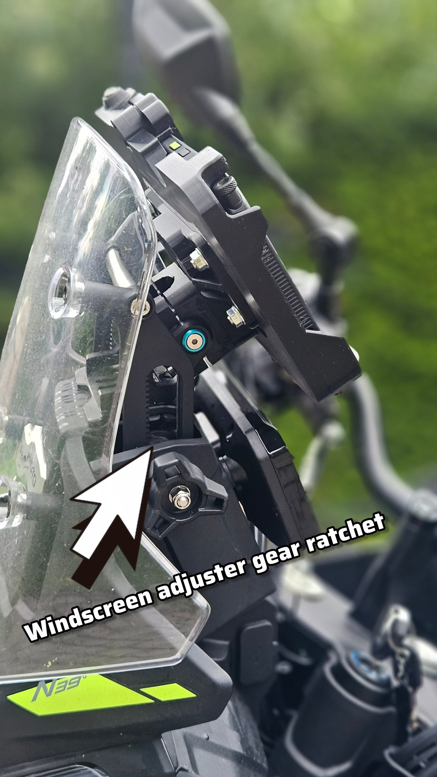 CFMOTO 450MT Windscreen Adjuster Gear – Replacement Part