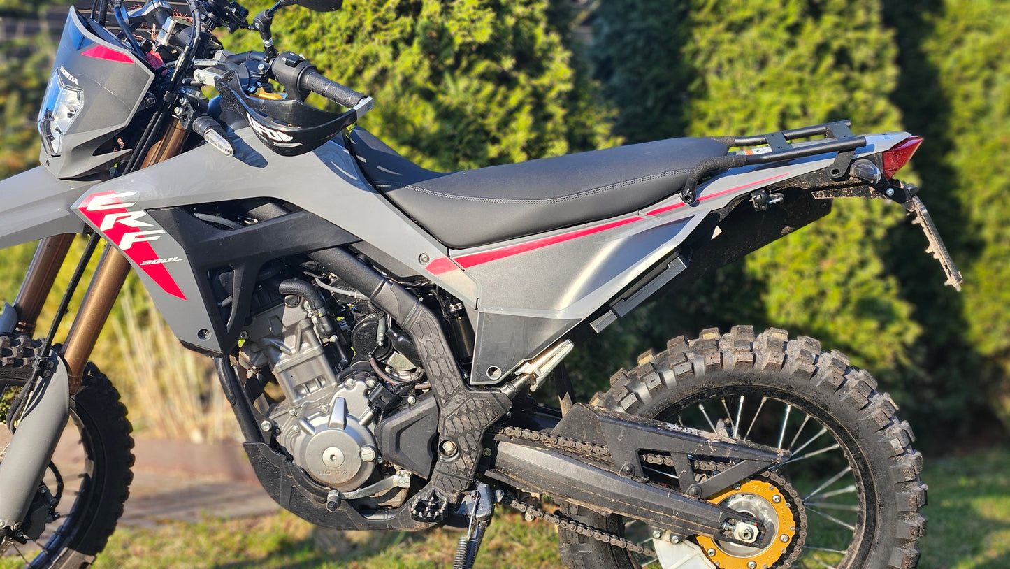 Honda CRF300L Side Toolbox Delete Panel | Clean OEM Style Side Cover