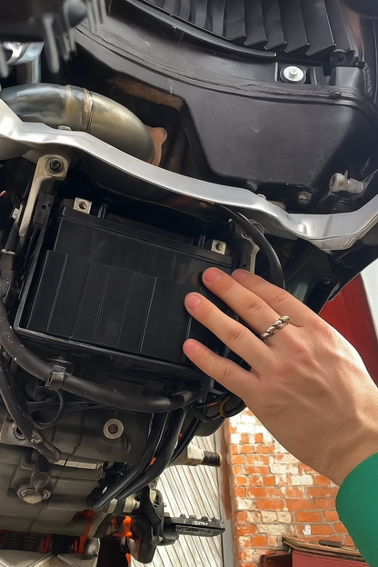 KTM BATTERY COVER for  KTMs 400 640 950 990 660 625, 1996-2020 - Part Number 58411053050