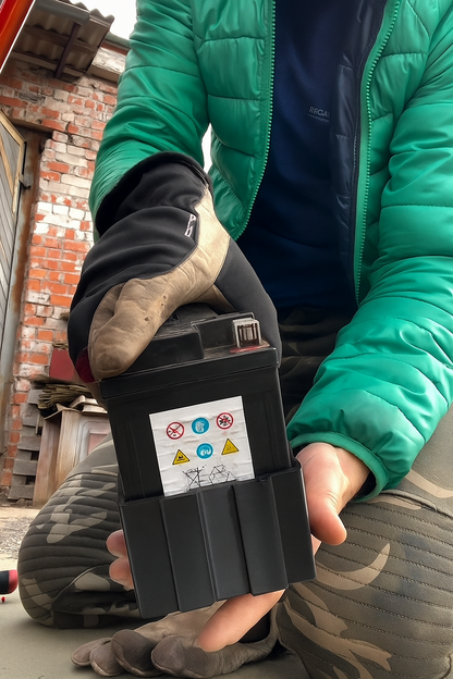 KTM BATTERY COVER for  KTMs 400 640 950 990 660 625, 1996-2020 - Part Number 58411053050